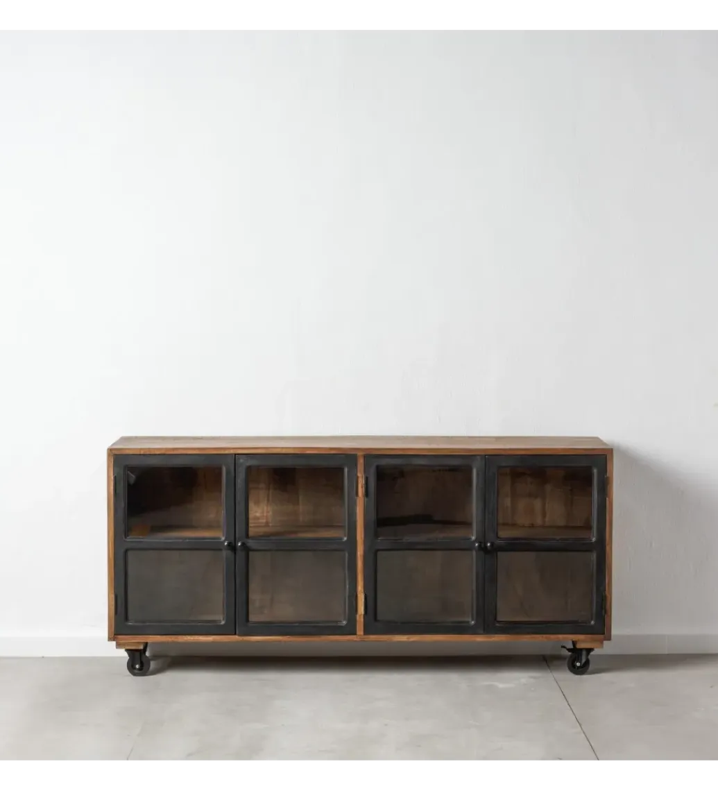 Zona-Design Stolik TV KORTADO 160 cm drewno mango