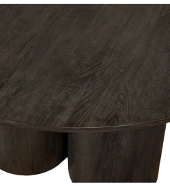 WOOOD Stół OOAN 140 cm brązowy
