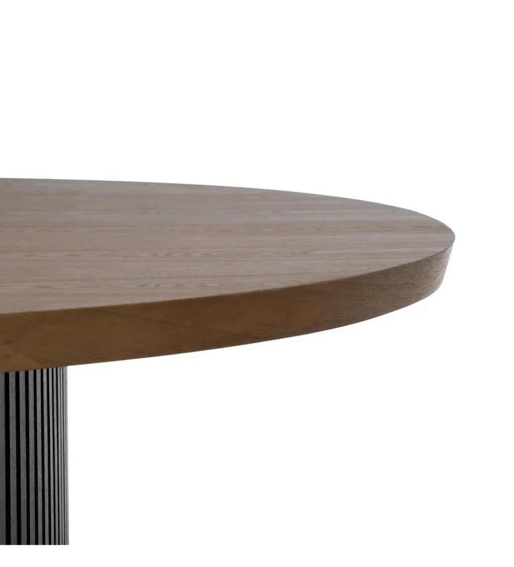 Zona-Design Stół ORLEANS 220 cm naturalny, czarny