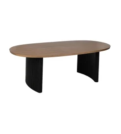 Zona-Design Stół ORLEANS 220 cm naturalny, czarny