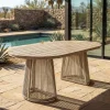 Zona-Design Stół OROTENA 180 cm naturalny biały