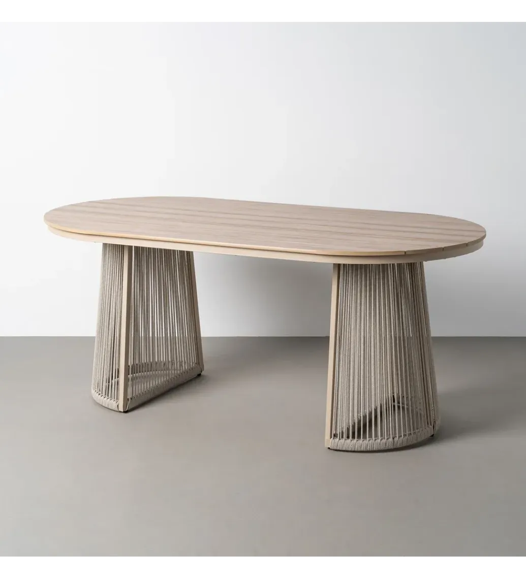 Zona-Design Stół OROTENA 180 cm naturalny biały