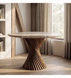 Zona-Design Stół OSEDIEL 120 cm drewno mango