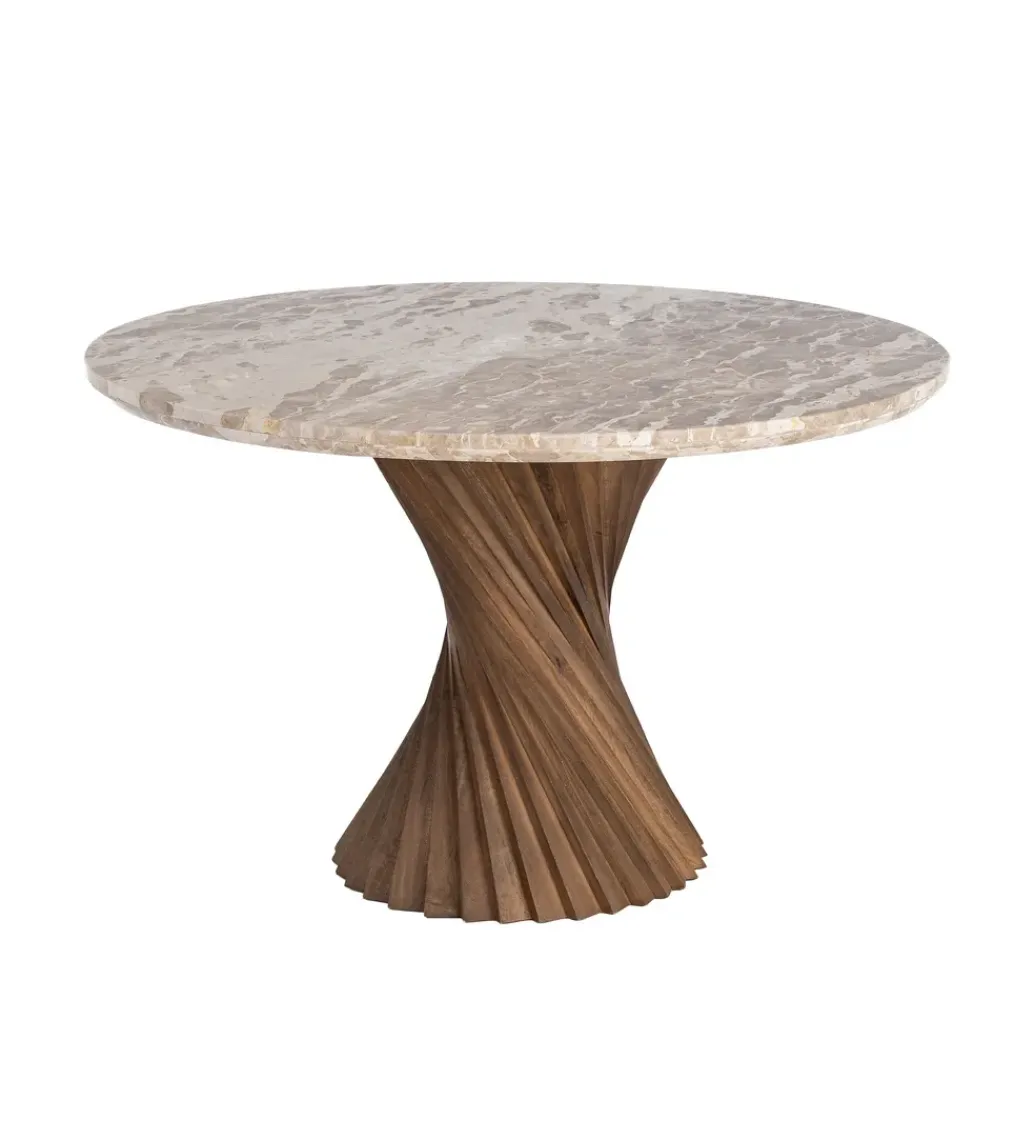 Zona-Design Stół OSEDIEL 120 cm drewno mango