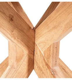 Exclusivas Stół OVALU 140 cm drewno mango