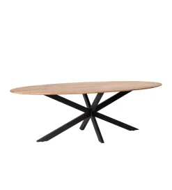 LF-Design Stół owalny ACASIA 240 cm drewno akacja