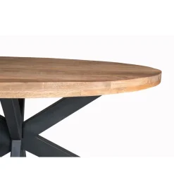 LF-Design Stół owalny OVAL 240 cm drewno mango