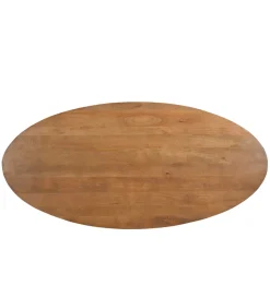 LF-Design Stół owalny ROCKY 240 cm drewno mango