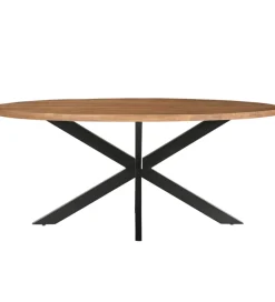 LF-Design Stół owalny ROCKY 240 cm drewno mango