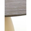 L&L Stół PALMIRA 120 cm naturalny beżowy mat