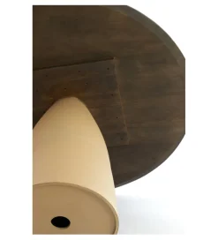 L&L Stół PALMIRA 120 cm naturalny beżowy mat