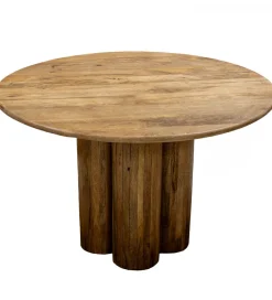 Exclusivas Stół PETER 120 cm drewno mango naturalny