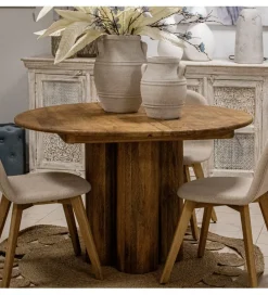 Exclusivas Stół PETER 120 cm drewno mango naturalny