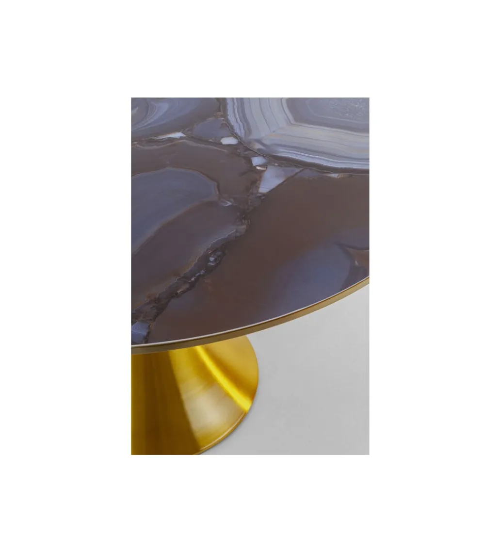 KARE Stół POSSIBILITA AGATE 120 cm ceramika stoneware