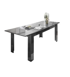 MCA Linia Włoska Stół PRISMA 137 Cm - 185 Cm antracytowy