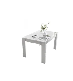 MCA Linia Włoska Stół PRISMA 137 Cm - 185 Cm Biały
