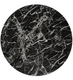 Halmar Stół RAYMOND II 100 cm w optyce czarnego marmuru