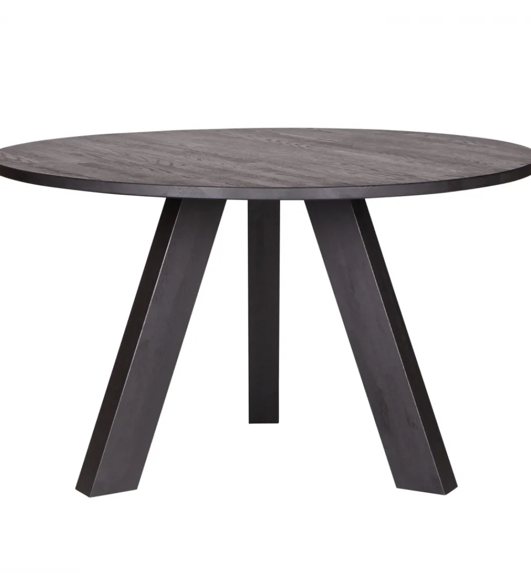 WOOOD Stół RHONDA 129 cm czarny