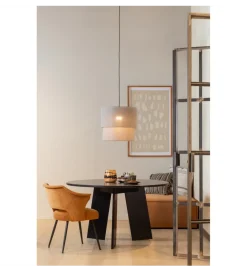 WOOOD Stół RHONDA 129 cm czarny