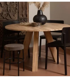 WOOOD Stół RHONDA 129 cm naturalny