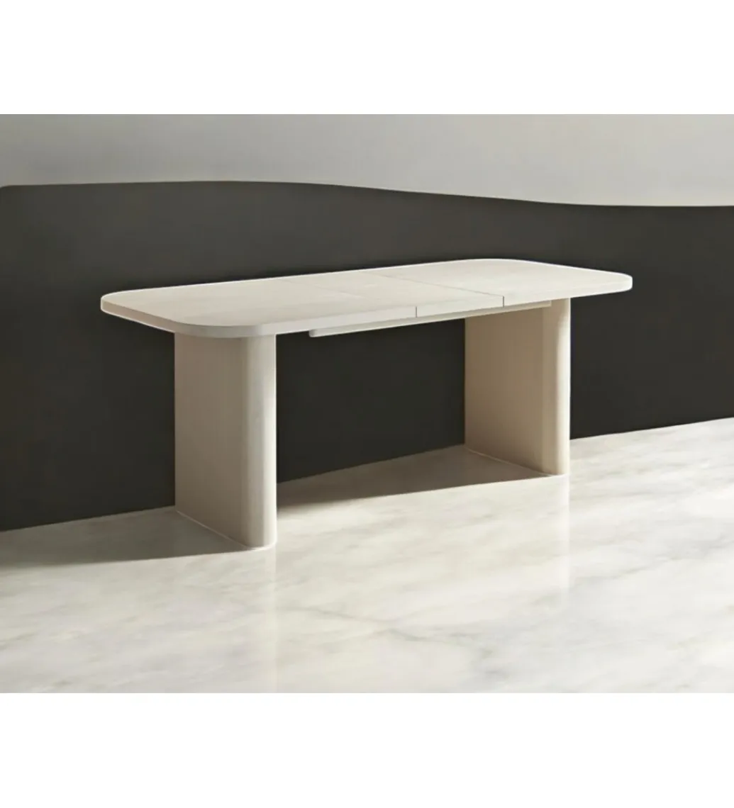 Imeri Stół rozkładany Ares 160/200 cm drewno mango