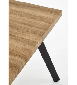 Halmar Stół rozkładany BERLIN 140 cm - 180 cm w kolorze orzecha miodowego