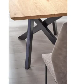 Halmar Stół rozkładany CAPITAL 160 cm - 200 cm w kolorze dąb złoty