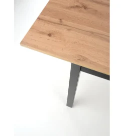 Halmar Stół rozkładany GREG 124 cm - 168 cm w kolorze dąb wotan