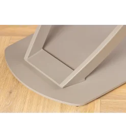 Invicta Interior Stół rozkładany INCEPTION 130-190 cm ceramiczny blat z trawertynu beż