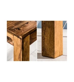 Invicta Interior Stół rozkładany Lagos 160 cm - 240 cm drewno Sheesham