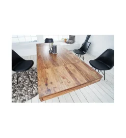 Invicta Interior Stół rozkładany Lagos 120 cm - 200 cm drewno sheesham