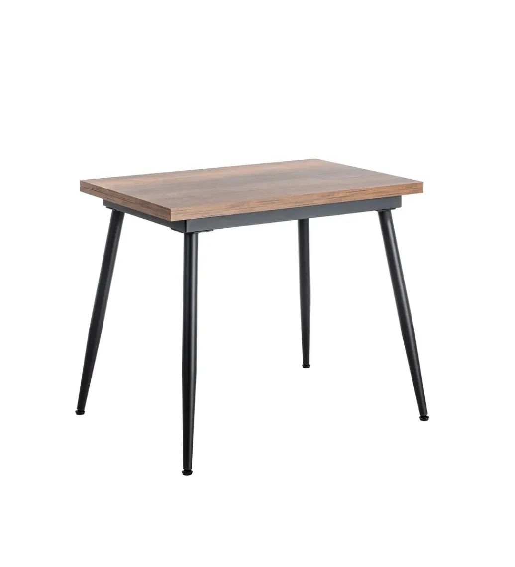 Zona-Design Stół rozkładany MARANO 90 cm odcień orzecha