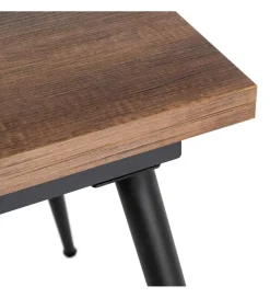 Zona-Design Stół rozkładany MARANO 90 cm odcień orzecha