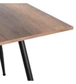 Zona-Design Stół rozkładany MARANO 90 cm odcień orzecha