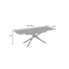 Invicta Interior Stół rozkładany MIKADO 180 do 230 cm ceramiczny grafit