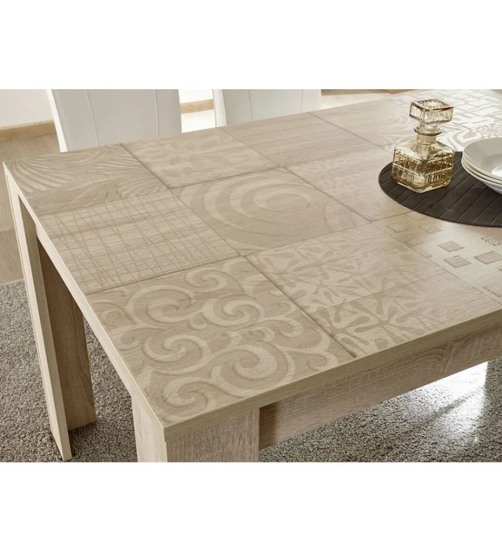 MCA Linia Włoska Stół rozkładany MIRO 137 cm - 185 cm dąb sonoma