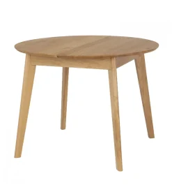 POLSKI DESIGN Stół  rozkładany MONEZ 100 cm - 137 cm drewno dąb