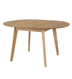 POLSKI DESIGN Stół  rozkładany MONEZ 100 cm - 137 cm drewno dąb