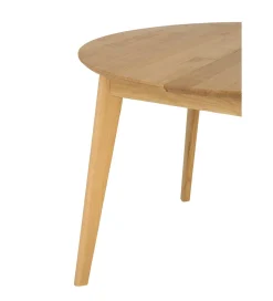 POLSKI DESIGN Stół  rozkładany MONEZ 100 cm - 137 cm drewno dąb