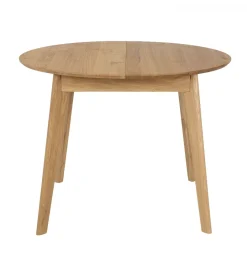 POLSKI DESIGN Stół  rozkładany MONEZ 100 cm - 137 cm drewno dąb