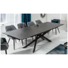 Invicta Interior Stół rozkładany ONTARIO Euphoria 180 Cm - 220 Cm - 260 Cm Ceramika W Optyce grafitu