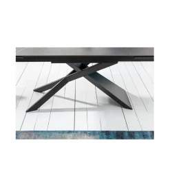 Invicta Interior Stół rozkładany ONTARIO Euphoria 180 Cm - 220 Cm - 260 Cm Ceramika W Optyce grafitu