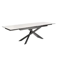 Invicta Interior Stół rozkładany ONTARIO Euphoria 180 cm - 220 cm - 260 cm ceramika w optyce marmuru