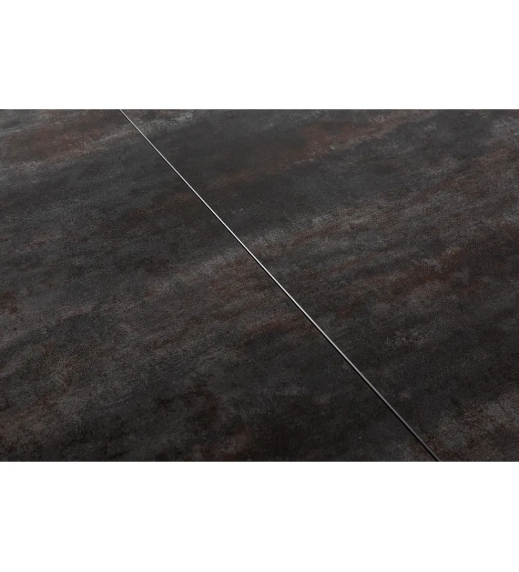 Invicta Interior Stół Rozkładany ONTARIO Euphoria 180 Cm - 220 Cm - 260 Cm ceramika antracytowy Lava