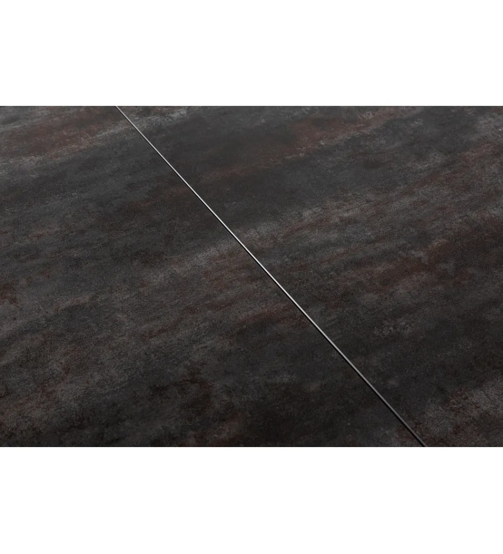 Invicta Interior Stół Rozkładany ONTARIO Euphoria 180 Cm - 220 Cm - 260 Cm ceramika antracytowy Lava
