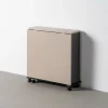 Zona-Design Stół rozkładany PIBEGAR 148 cm kremowy czarny