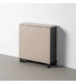 Zona-Design Stół rozkładany PIBEGAR 148 cm kremowy czarny