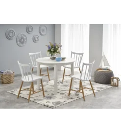 Halmar Stół rozkładany RINGO 102 cm - 142 cm biały
