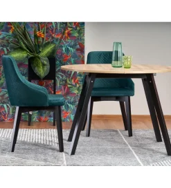 Halmar Stół rozkładany RUBEN 102 cm - 142 cm w kolorze dąb artisan