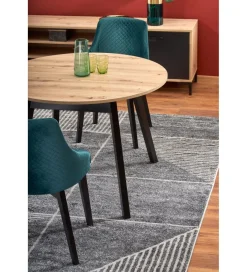 Halmar Stół rozkładany RUBEN 102 cm - 142 cm w kolorze dąb artisan
